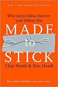 Made to Stick: Why Some Ideas Survive and Others Die_book cover