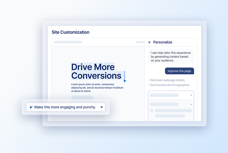Personalization overview