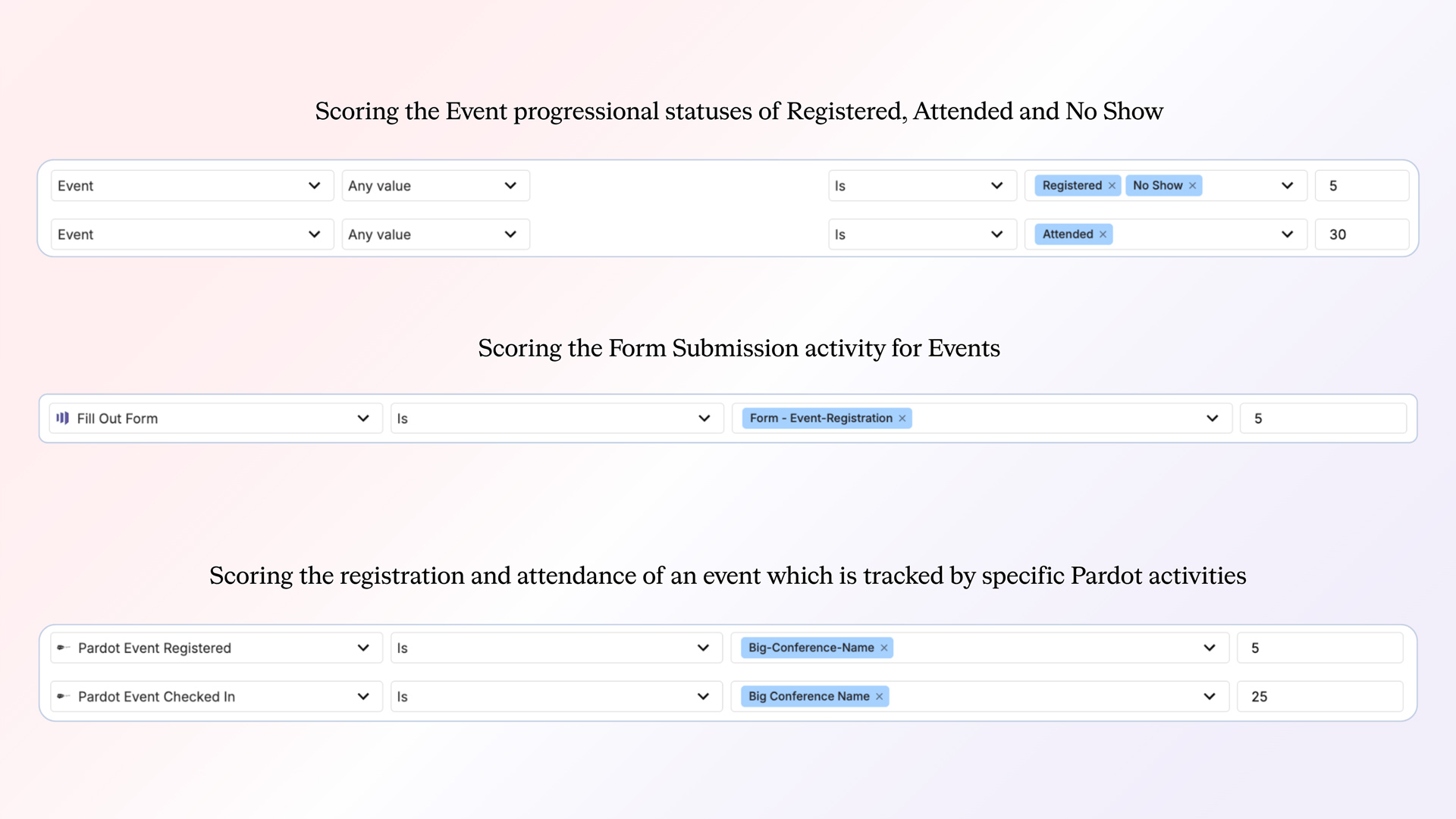 Marketing Program Engagement Minute Setup Best Practices playbook image