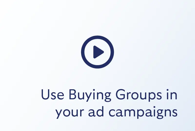 Buying Groups campaigns