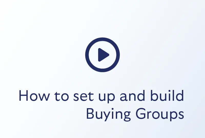 Buying Group setup