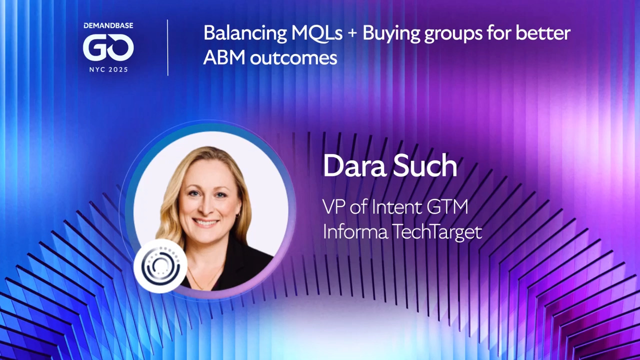 Balancing MQLs and buying groups for better ABM outcomes