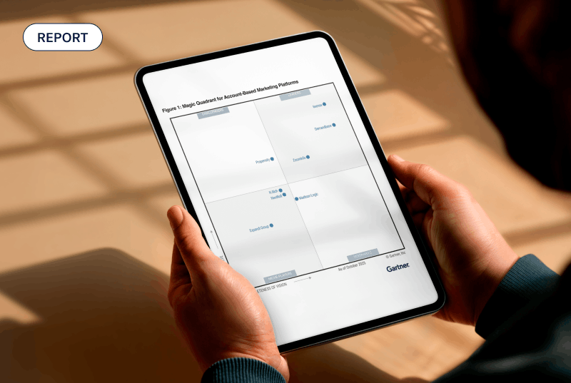 Demandbase named a leader in the 2025 Gartner® Magic Quadrant™ for Account-Based Marketing (ABM) Platforms | Gated