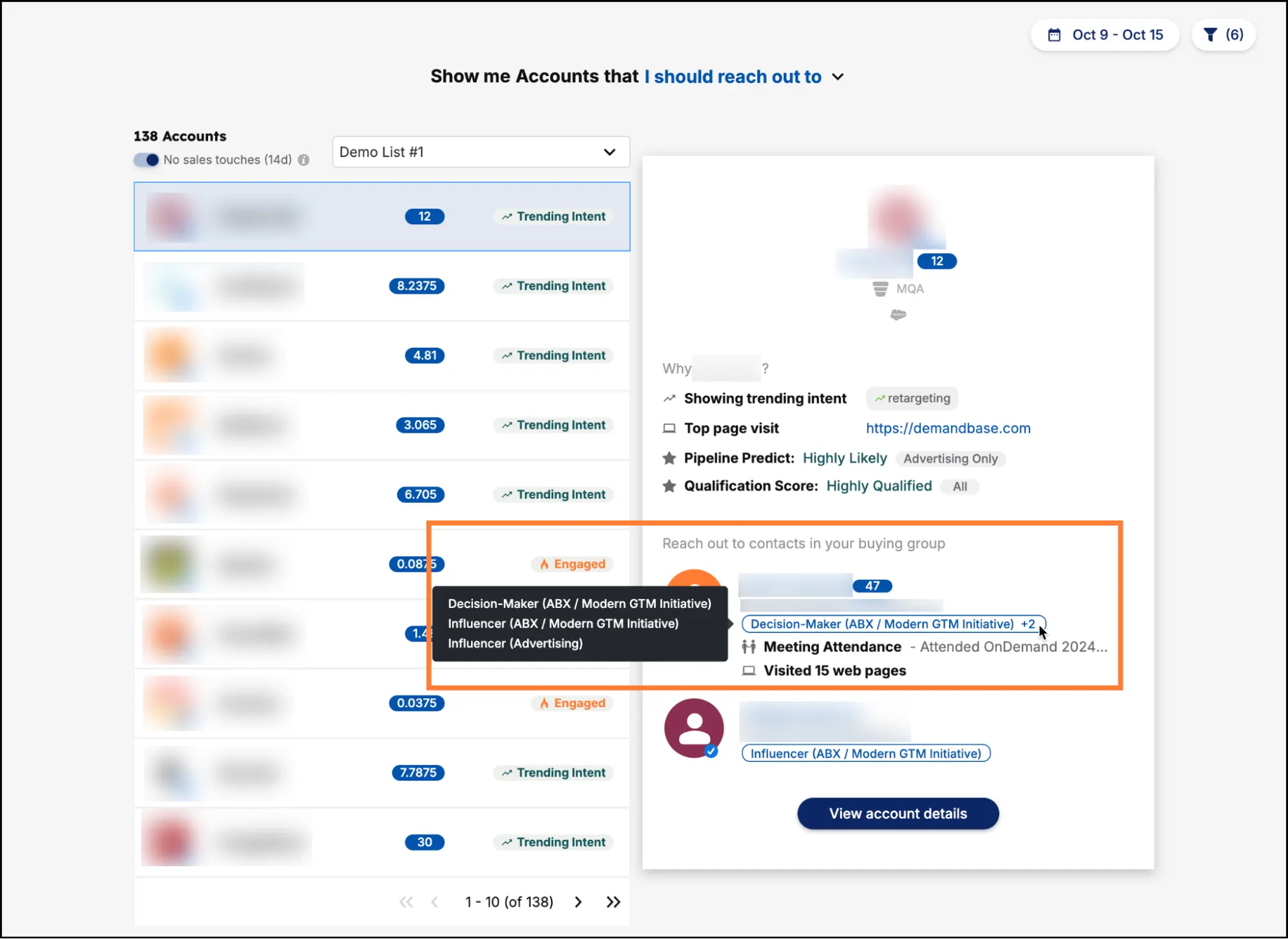 Demandbase - Accounts