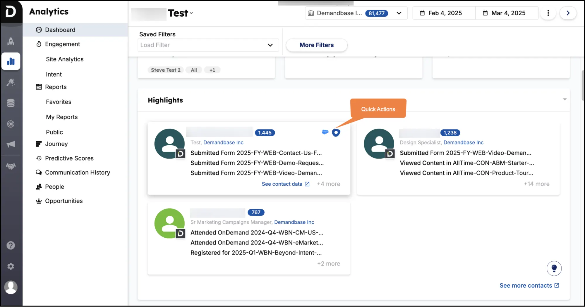 Demandbase Account intelligence