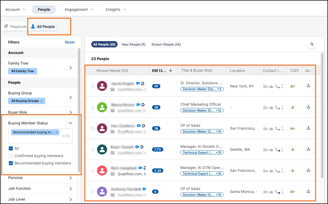 Demandbase Sales intelligence and engagement