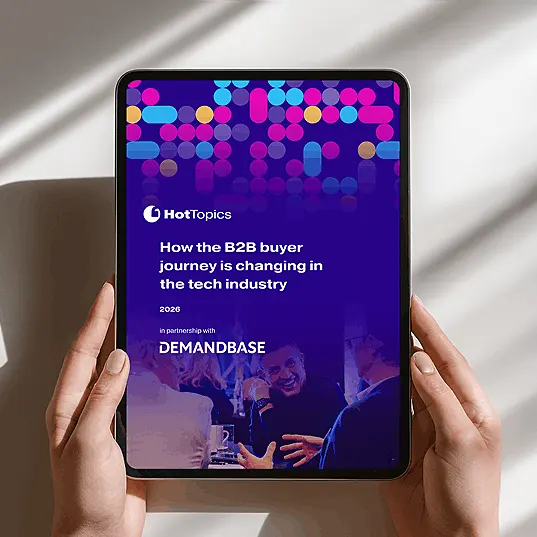 B2B buyer journey is changing in the tech industry