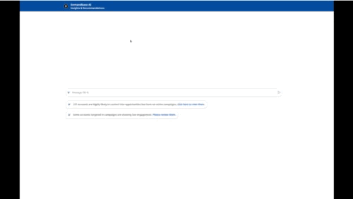 Users interact with their data 
