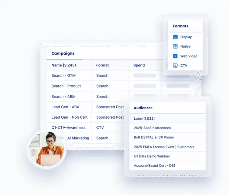 Native B2B advertising DSP