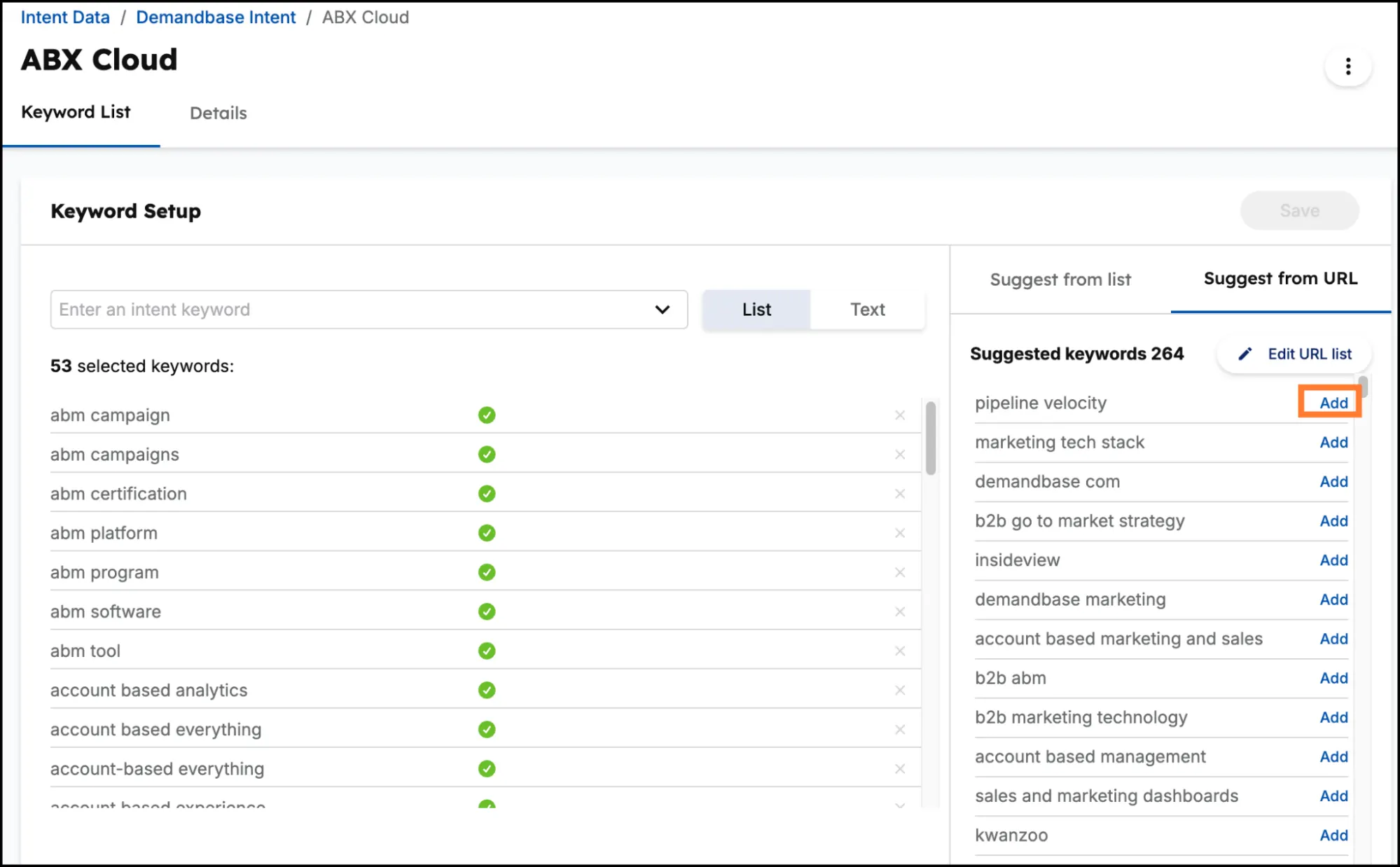 Demandbase combines intent data