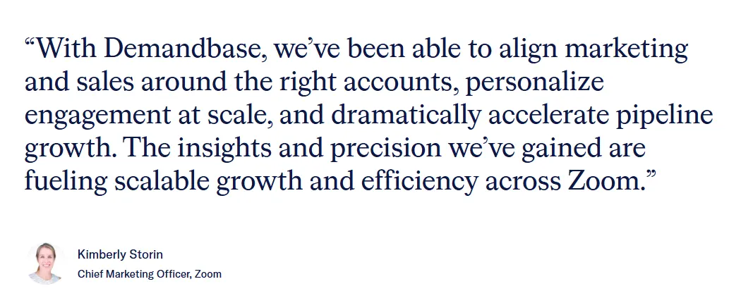 Demandbase lists high-propensity accounts