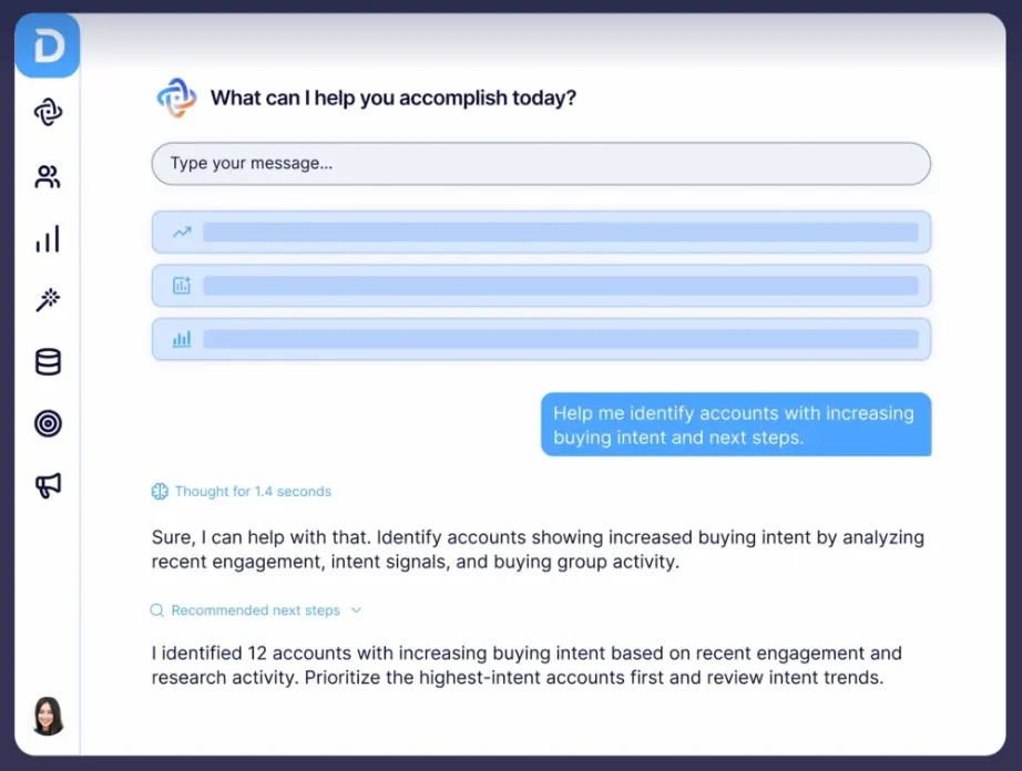 Demandbase AI handles account scoring