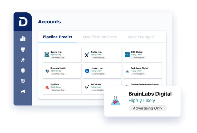 Demandbase Signals inside seller workflows