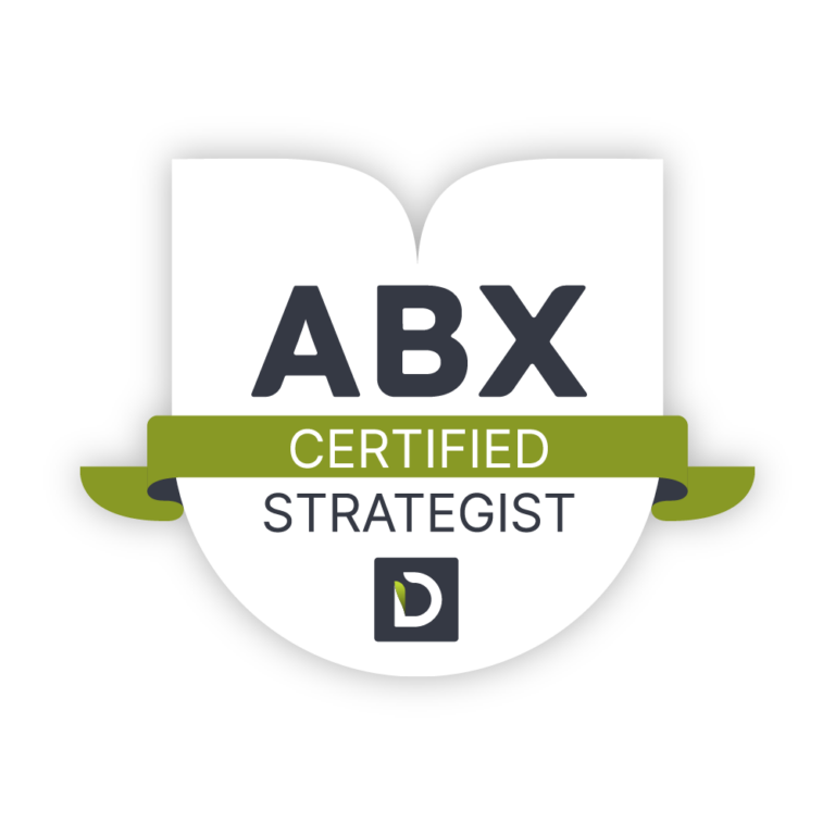 Account-Based Marketing Certification badge