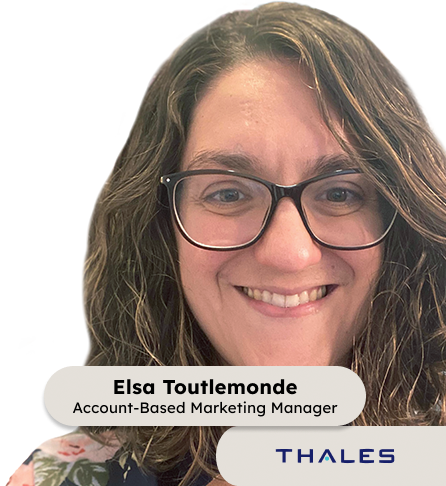 Elsa Toutlemonde, Account-Based Marketing Manager at Thales image
