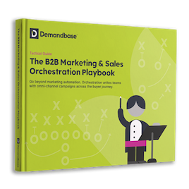 B2B Marketing and Sales Orchestration Playbook Cover