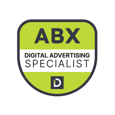 ABX Digital Advertising Certification badge